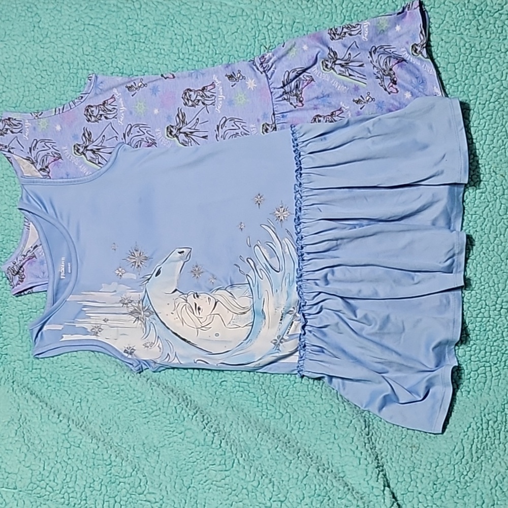 2 Frozen II tank dresses M(7/8)